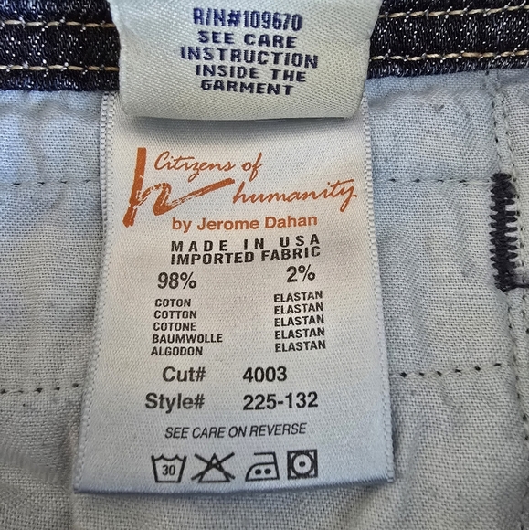 Citizens of Humanity Faye Wide Leg jeans size 29 - Picture 16 of 16